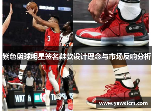 紫色篮球明星签名鞋款设计理念与市场反响分析